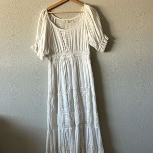 Oversized White Loveshackfancy dress, size small